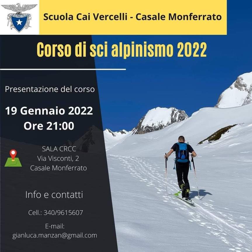 Corso di Sci Alpinismo 2022