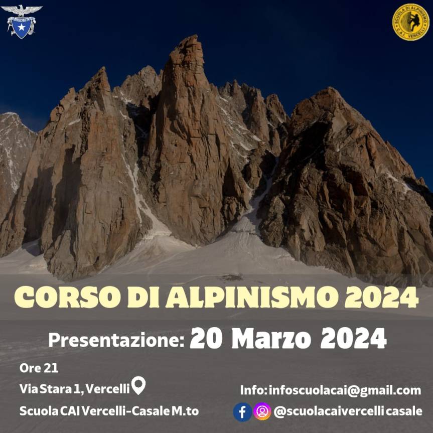 Corso di Alpinismo 2024